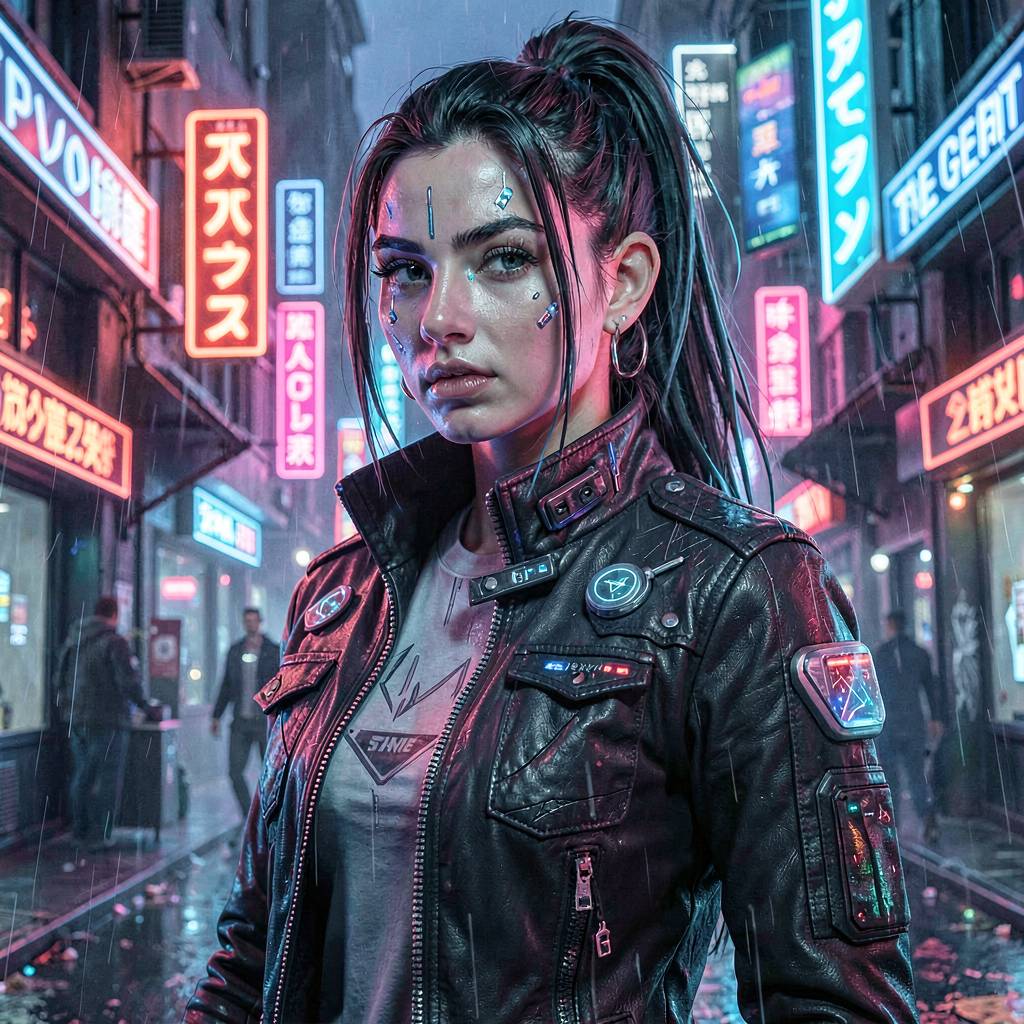 Пример генерации изображения фэнтези персонажа